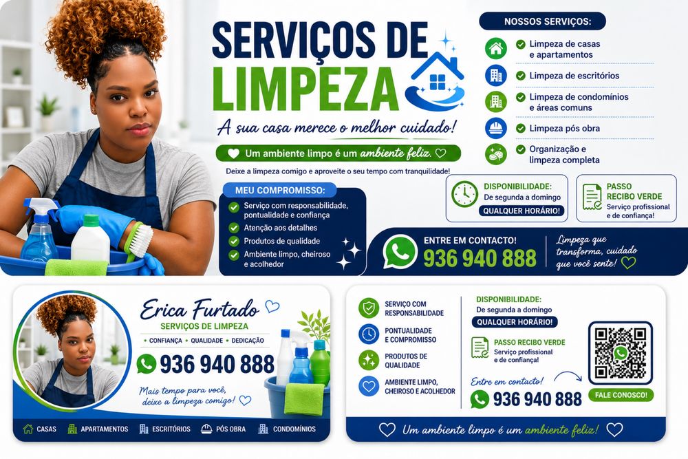 Serviços de limpeza
