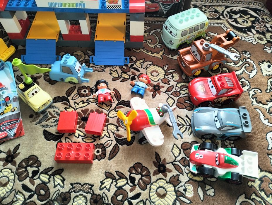 Набір серії Маквін Lego Duplo конструктор 8 шт. в наборі