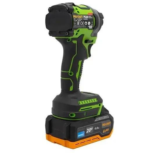 Аккумуляторный ударный винтоверт Procraft PS20 (с 1 акб)