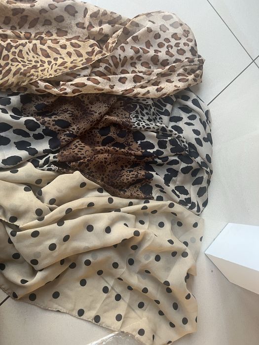 3 nowe apaszki wiosenne