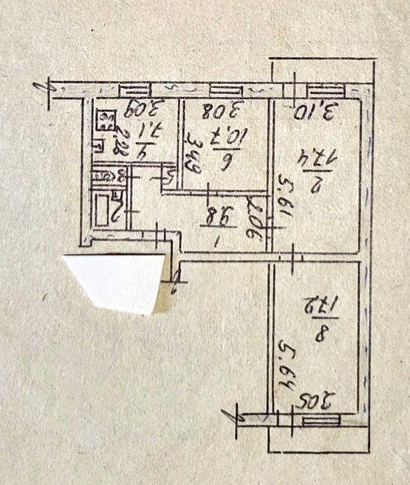 Продаж 3-х к.кв. вул. Новгородська, буд. 5, поруч 5-та дитяча лікарня.