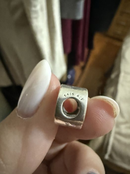 Conta Pandora Prata Trevo