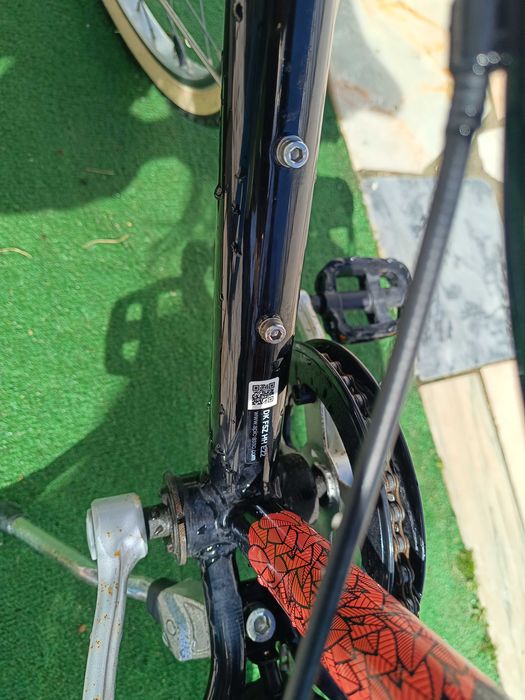 Bicicleta btwin Riverside 20' com guarda-lamas