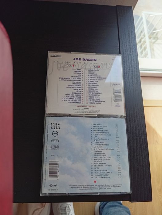 Conjunto de CDs Joe Dassin