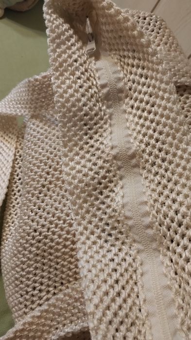 Torebka   z dzianiny , plażowa.