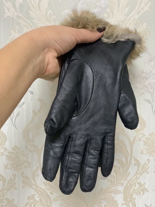 Рукавички шкіряні