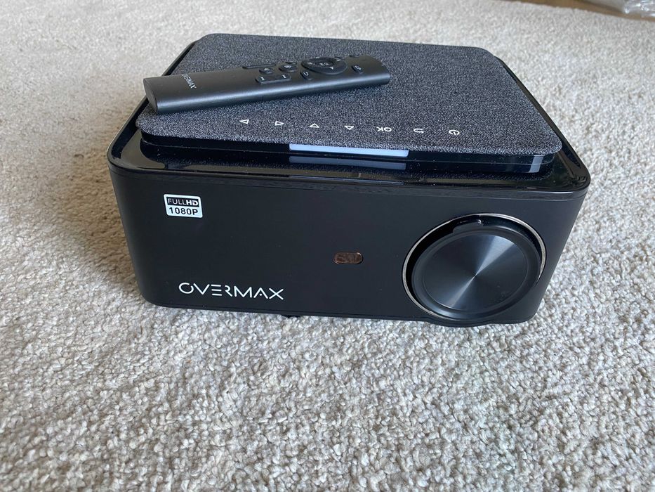 Projektor Overmax Multipic 5.1 6000 ANSI lumen pilot kabel HDMI
