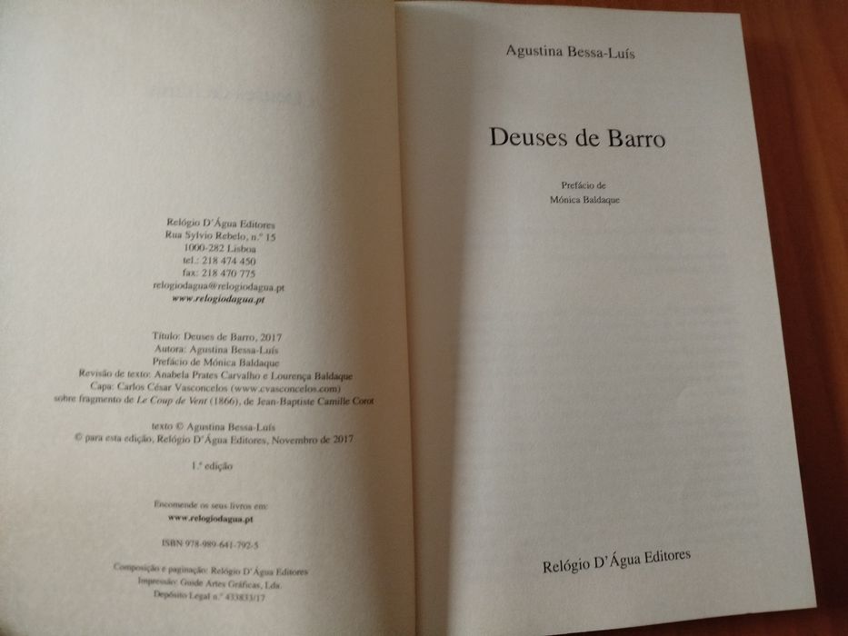 Obras de Agustina Bessa Luís (1.edi.)