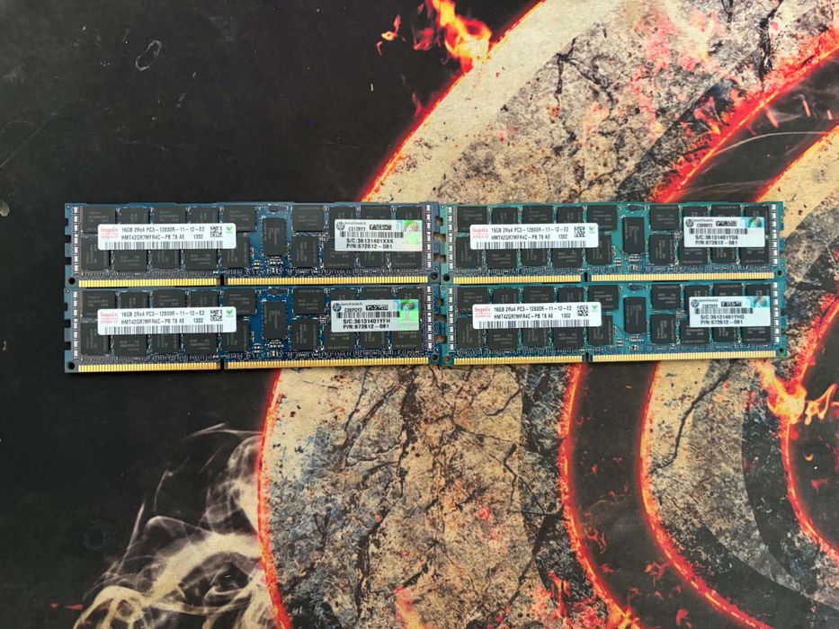 Sprzedam pamięci RAM DDR3 ECC Registered (RDIMM) do serwerów i stacji roboczych.