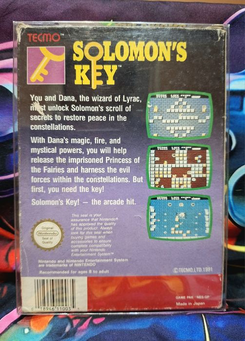 Solomon's Key Nintendo Nes