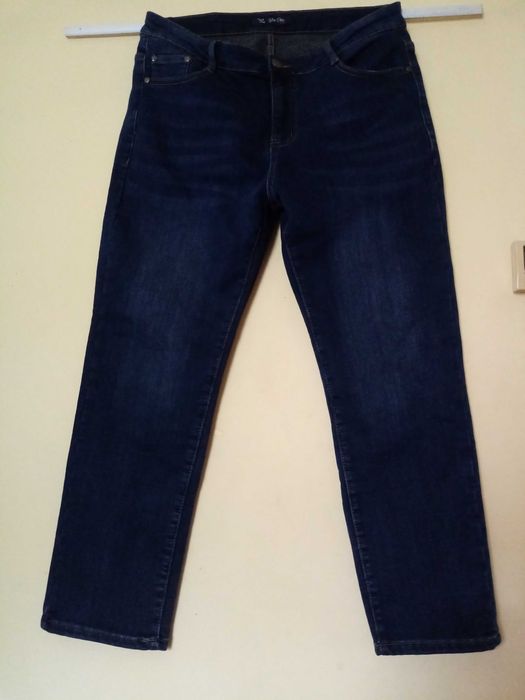 Spodnie jeans granatowe męskie .