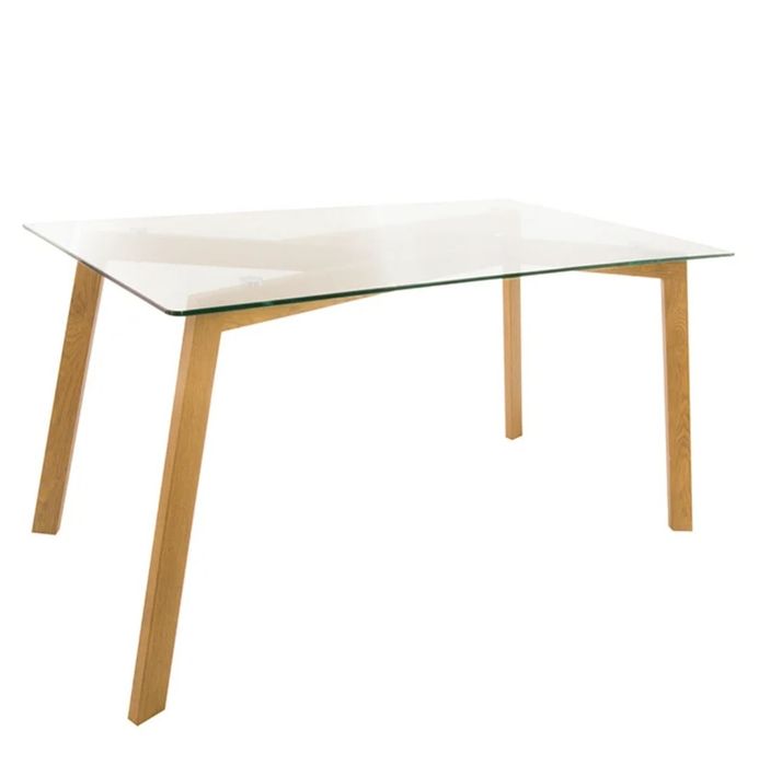 Mesa sala - vidro 1,5m x 0,8m