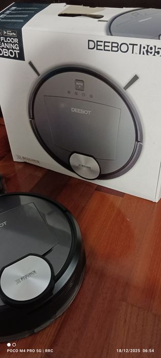 Aspirador Robô com mopa e varredura laser