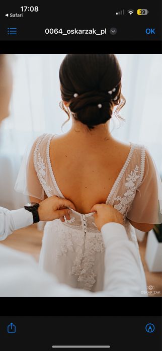 Suknia ślubna rozmiar L