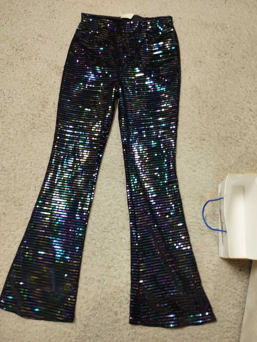 Штани для танців з паєтками