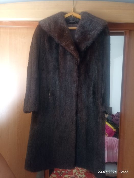 Шуба з нутрії розмір 48
