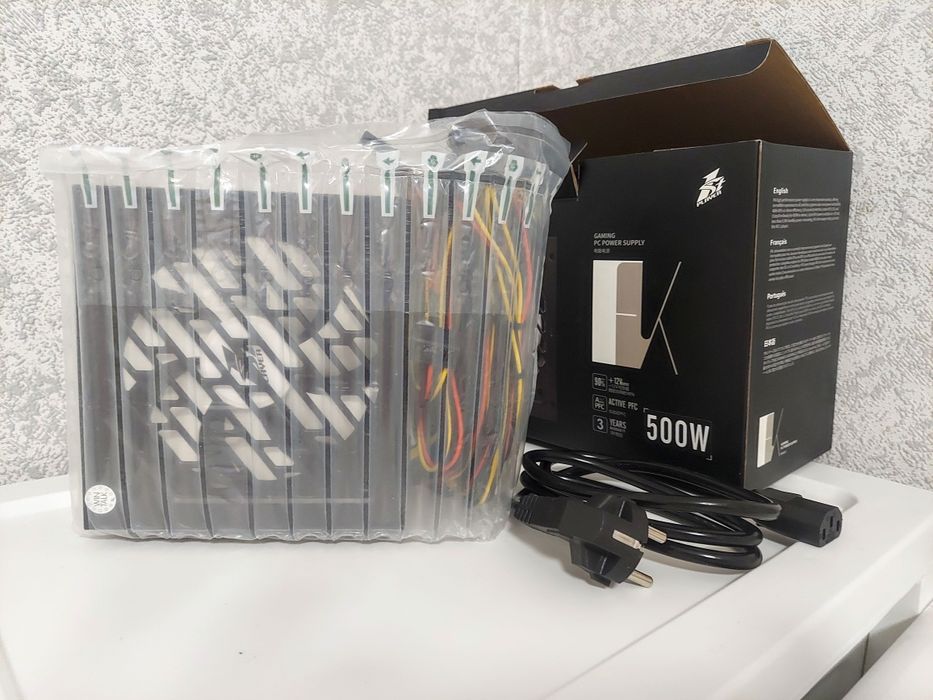 Комплект для ПК: Блок питания 1STPLAYER FK 500W + Кулер Zezzio ZH-C400 V2