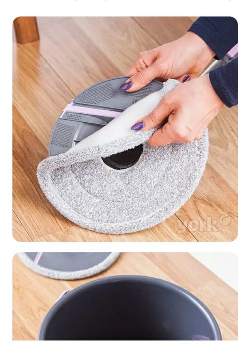 Швабра York та відро з віджимом