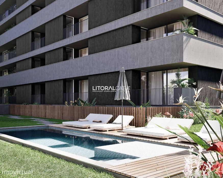 Apartamento T2 Novo - Terraço e Jardim — S. João Da Madeira, Aveiro