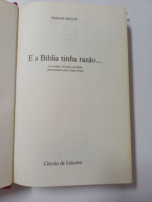 Werner Keller - E a Bíblia tinha razão