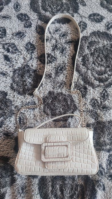Бежева сумочка через плече, Zara