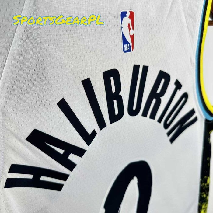 Tyrese HALIBURTON Koszulka CITY Indiana PACERS NIKE Rozmiar M / L