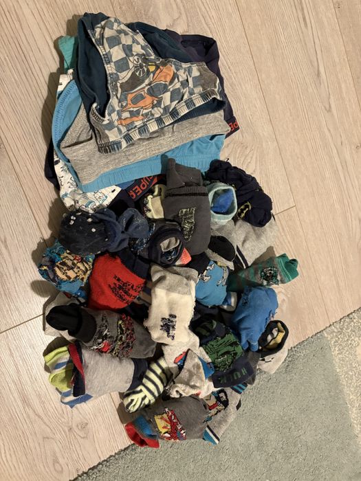 Zestaw skarpet i majtek chlopiecych