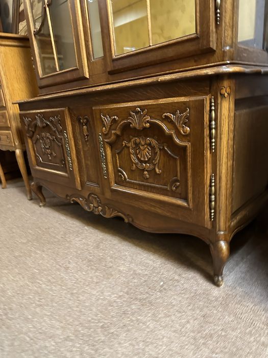 Witryna serwantka ludwikowska dąb