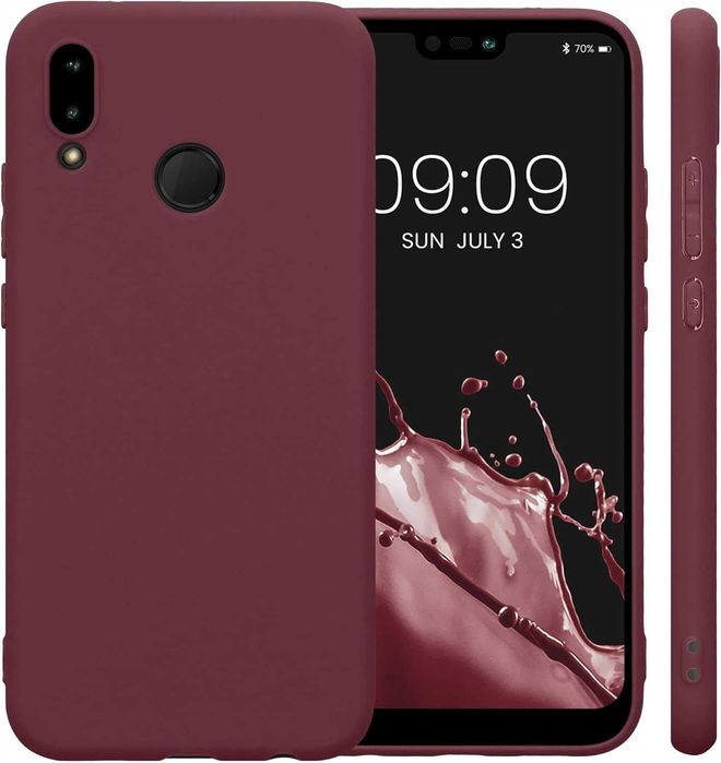 kwmobile Etui kompatybilne z Huawei P20 Lite – miękkie, cienkie