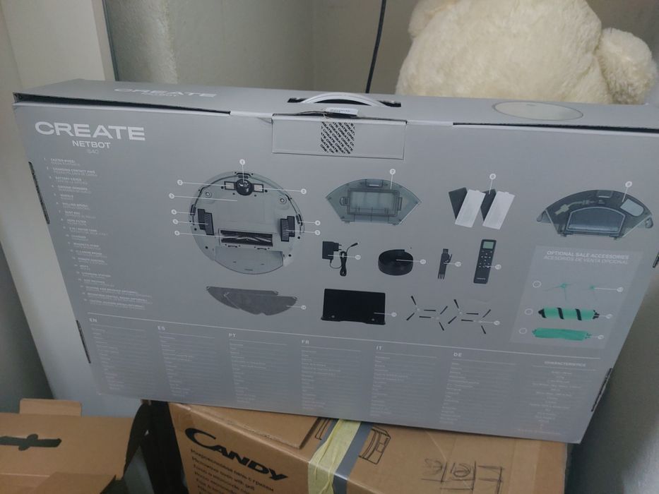 Aspirador create netbot s40