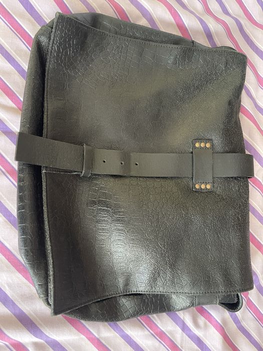 Mala de viagem em couro