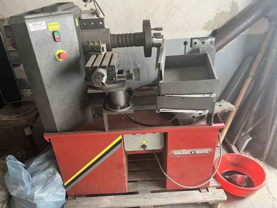 Prostowarka do felg Balans-matic+tokarka