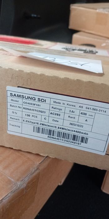 Аккумулятори Samsung 45T ОРИГIНАЛ 4500mAh  /35A