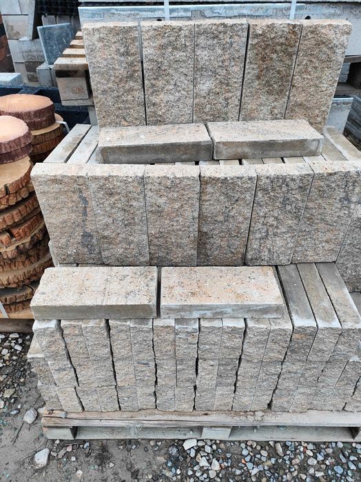 Bloczek uniwersalny do budowy grilla palisada obrzeże cegła łupana mur