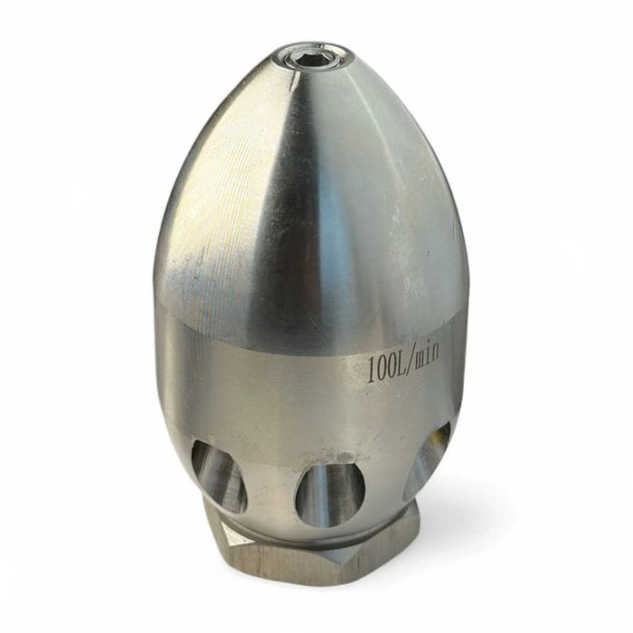 Насадка / форсунка для прочищення каналізації, каналопромивна насадка