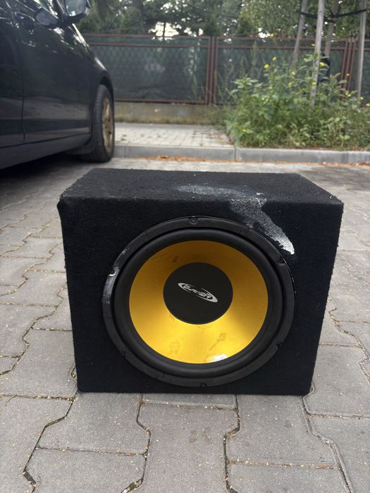 Subwoofer samochodowy Blaster 30 cm 1000W + skrzynia