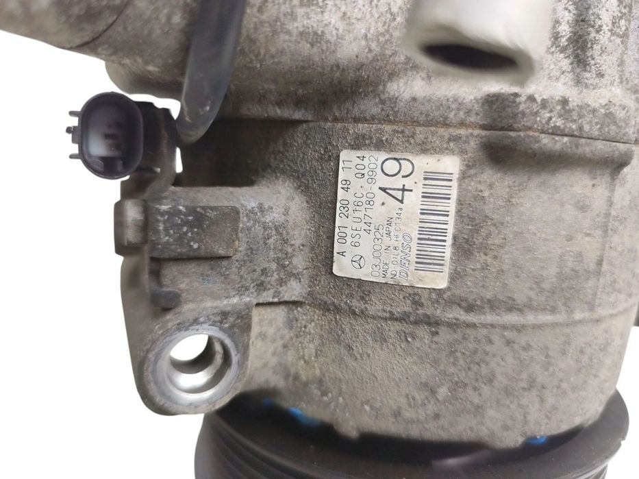 SPRĘŻARKA KLIMATYZACJI MERCEDES C W204 (2007-2011) 1.8 KOMPRESSOR 184KM A0012304911