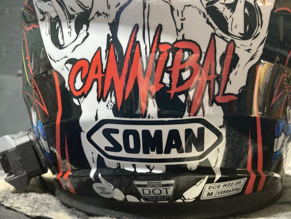 Мотошолом Soman розмір М