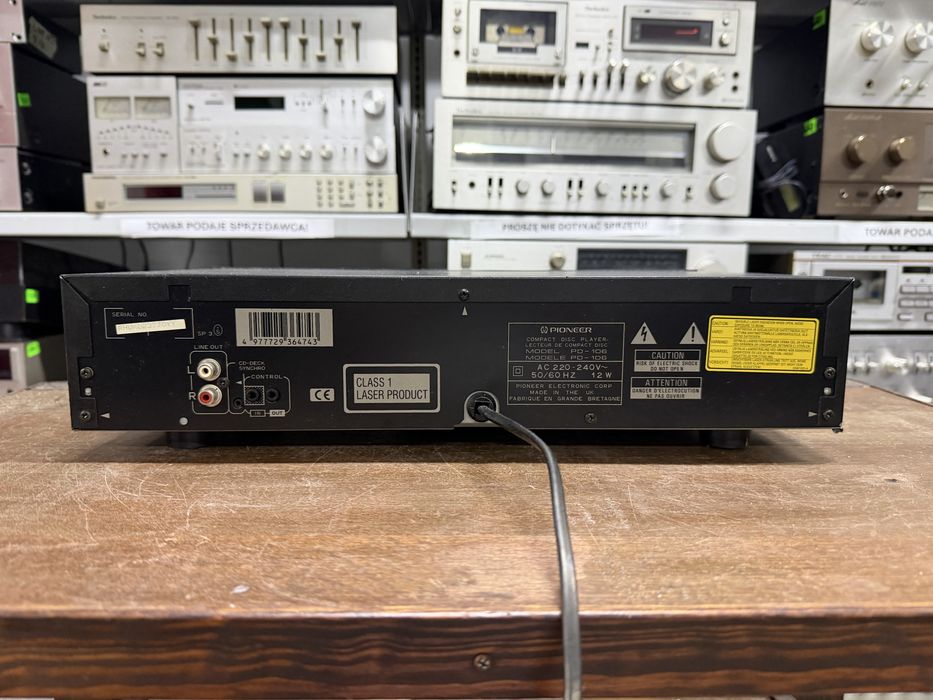‼️ Odtwarzacz płyt CD Pioneer PD-106 Audio Room