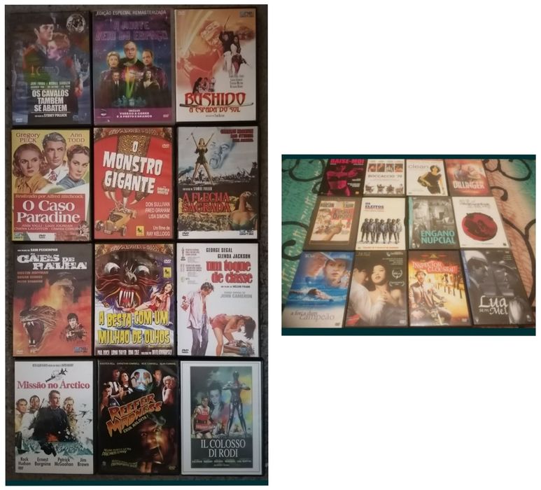 Lote 201 filmes DVD originais (LOTE 3)