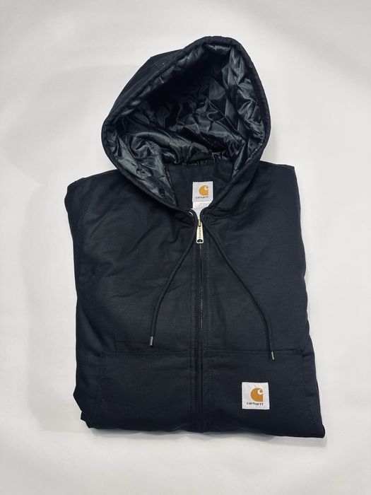 Casaco Carhartt Preto com capuz