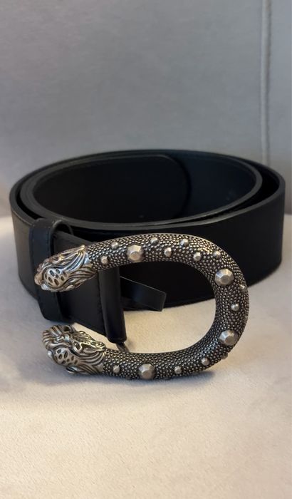 Шкіряний ремінь Gucci Dionysus від Ольги Рябенко