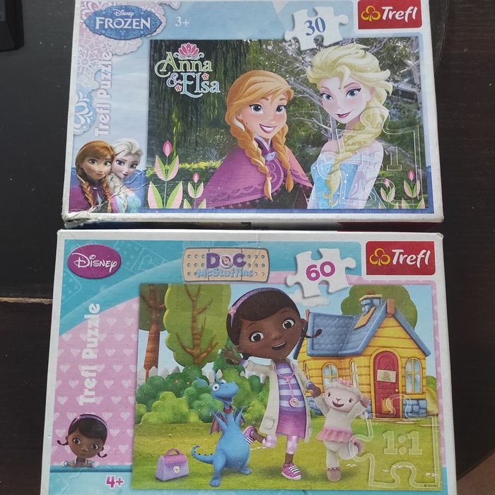 Puzzle Frozen i Doktor Dosia