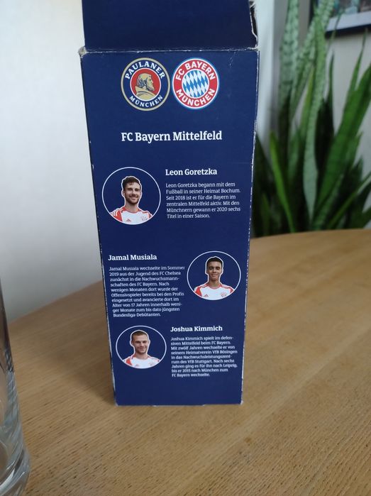 Szklanka , pokal FC Bayern Monachium