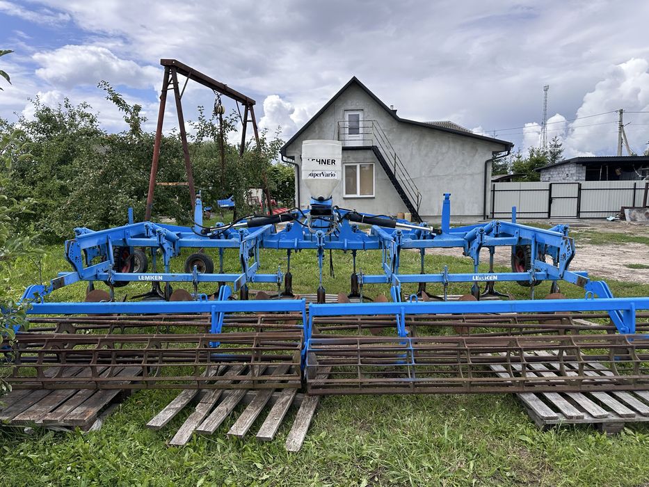 Lemken Smaragd 9  6 метрів  стерньовий культиватор як vaderstad amazone john deere