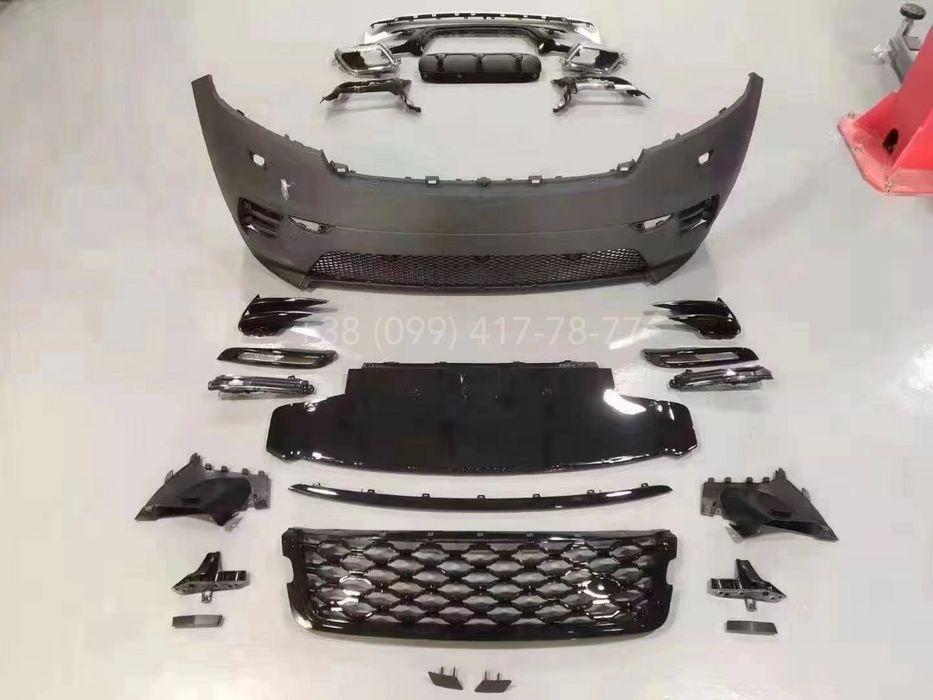 Бампер передний HSE P380 Land Rover Range Rover VELAR L560 Решетка