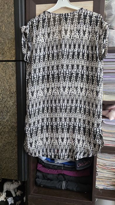 Cieniutka bluzka tunika damska H&M  34.