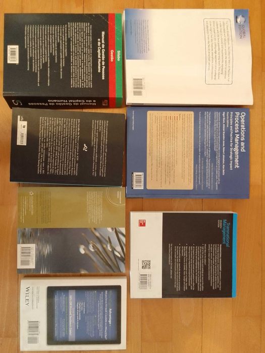 Vendo livros de gestão mba
