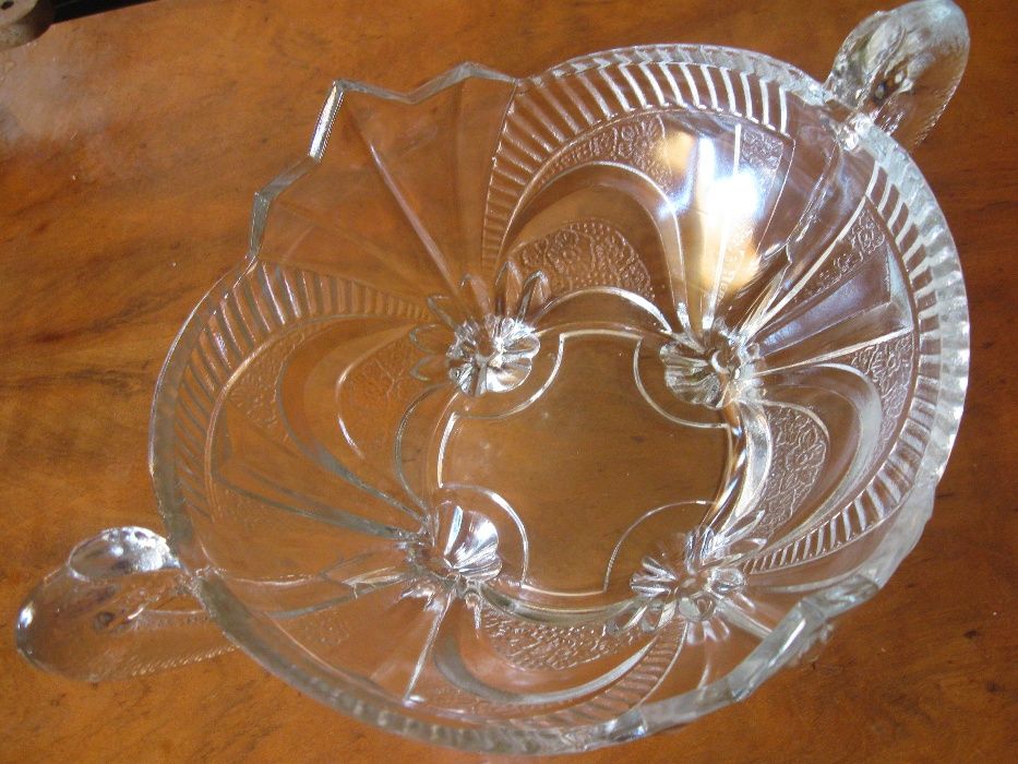 Patera paterka Taca Misa Art Deco lata 30ste 20w. 2RP Szkło ANTYK