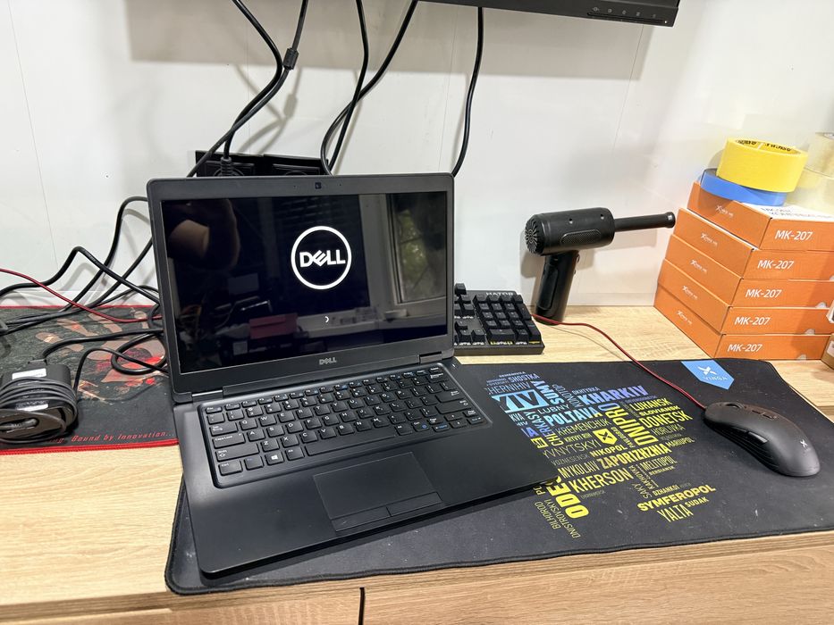 Ноутбук потужний DELL  intel i5+м2 SKhinix +16 ddr4 hinix+UHD GRAPHICS